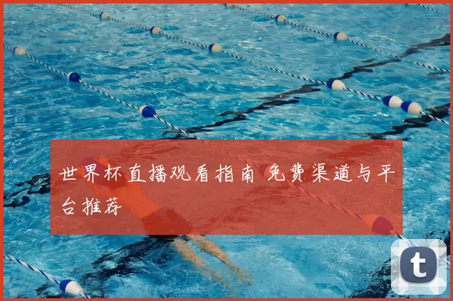 世界杯直播观看指南 免费渠道与平台推荐